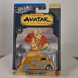 Hot Wheels Avatar The Last Airbender Deco Delivery Nickelodeon Silver Series Die
